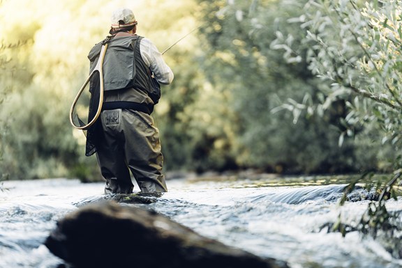 Cherokee KOA Featuring Trout Fishing