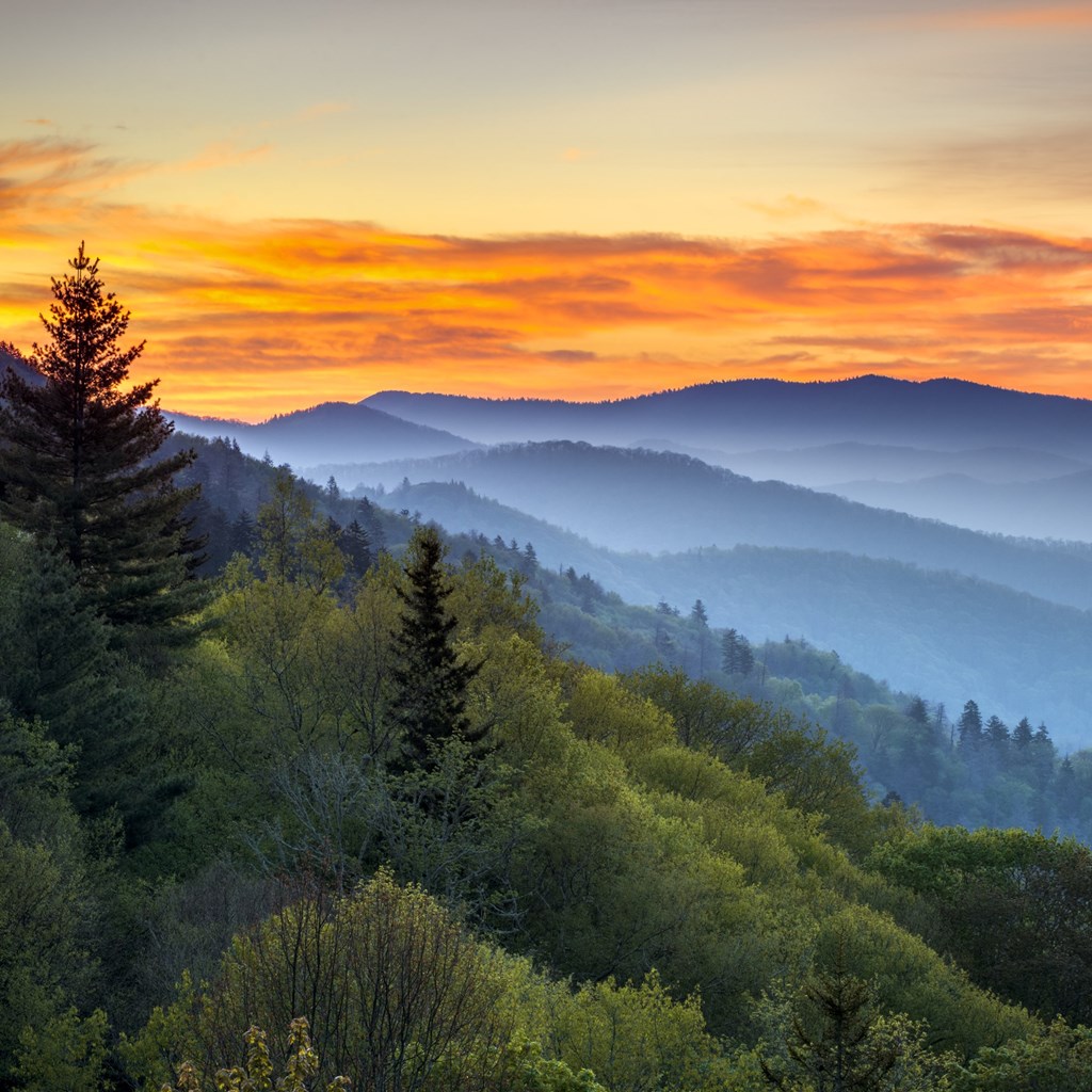 Hiking in Cherokee, NC