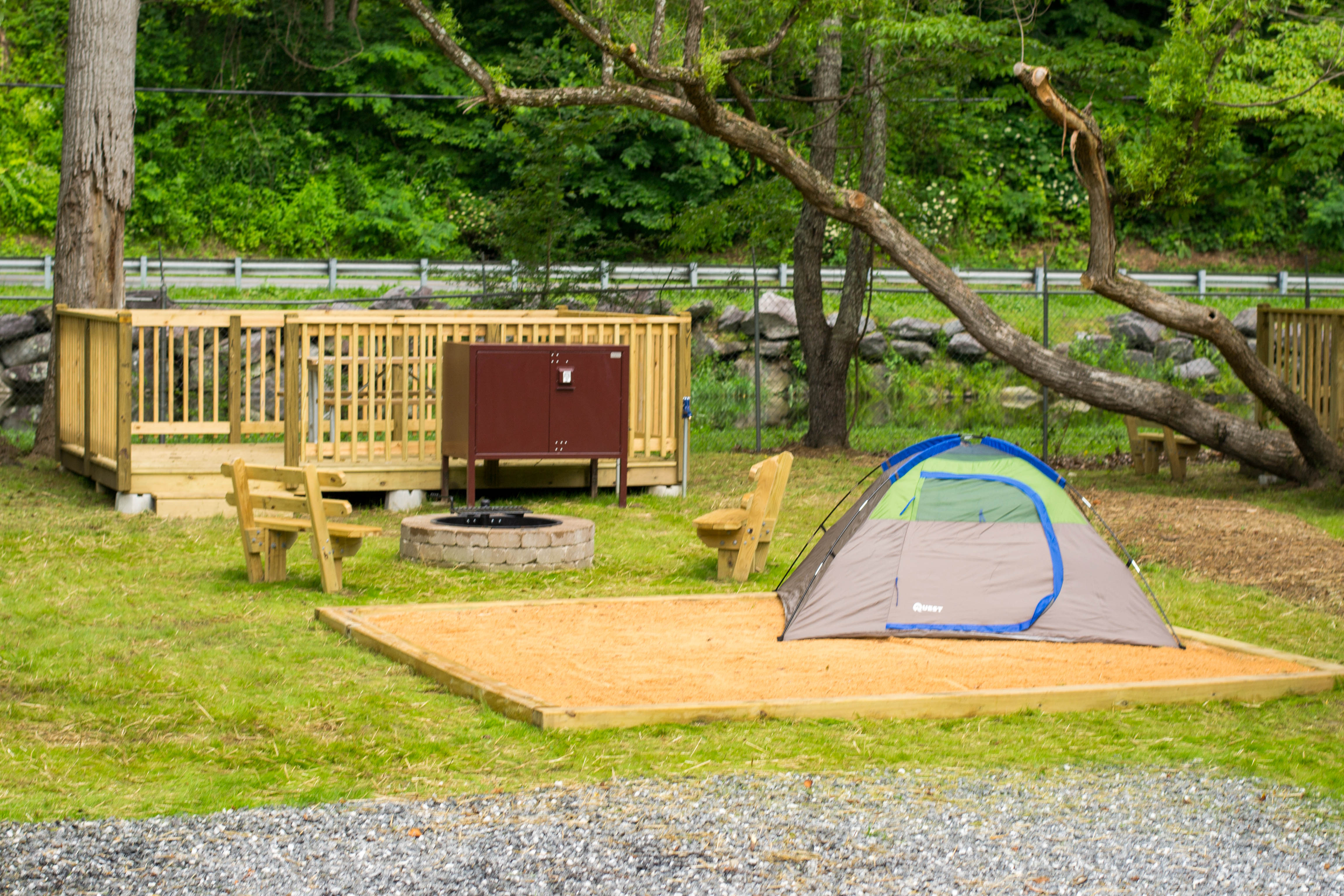 Tent Camping in Cherokee, NC and The Great Smoky Mountains KOA