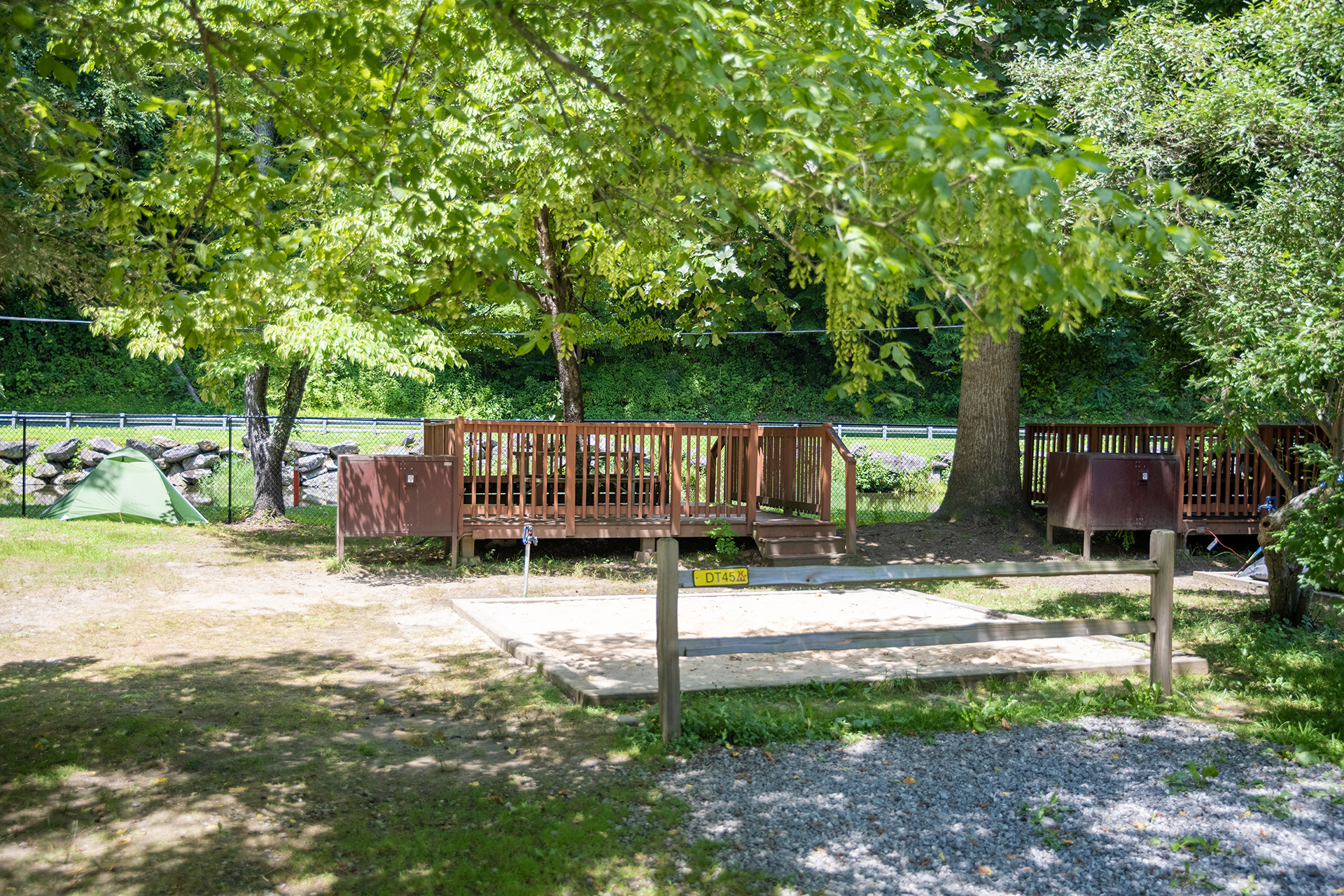 T45 - Tent Site, Water & Electric, Premium