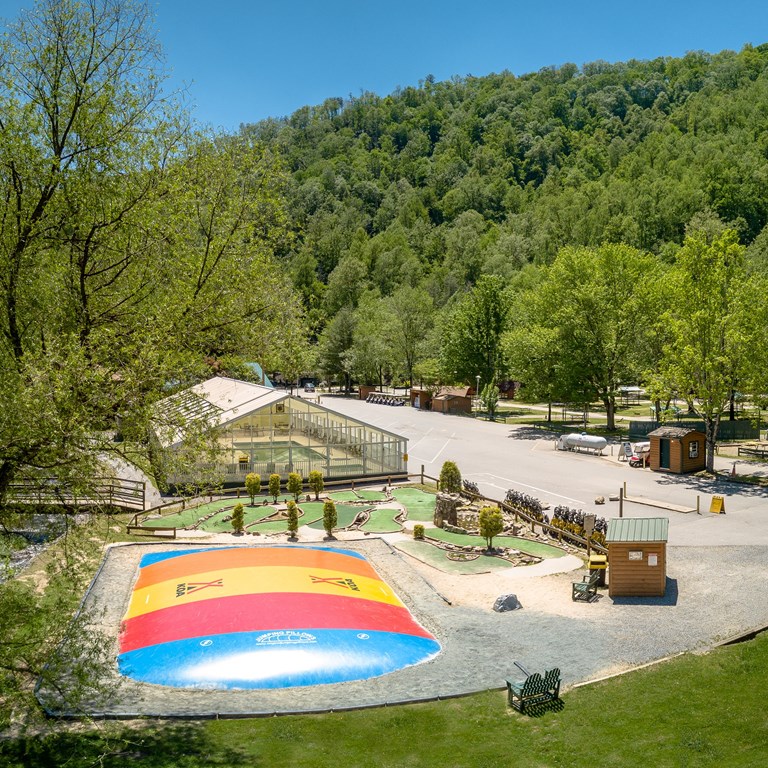 Cherokee, NC Campsite with Trout Fishing, Pools & More KOA