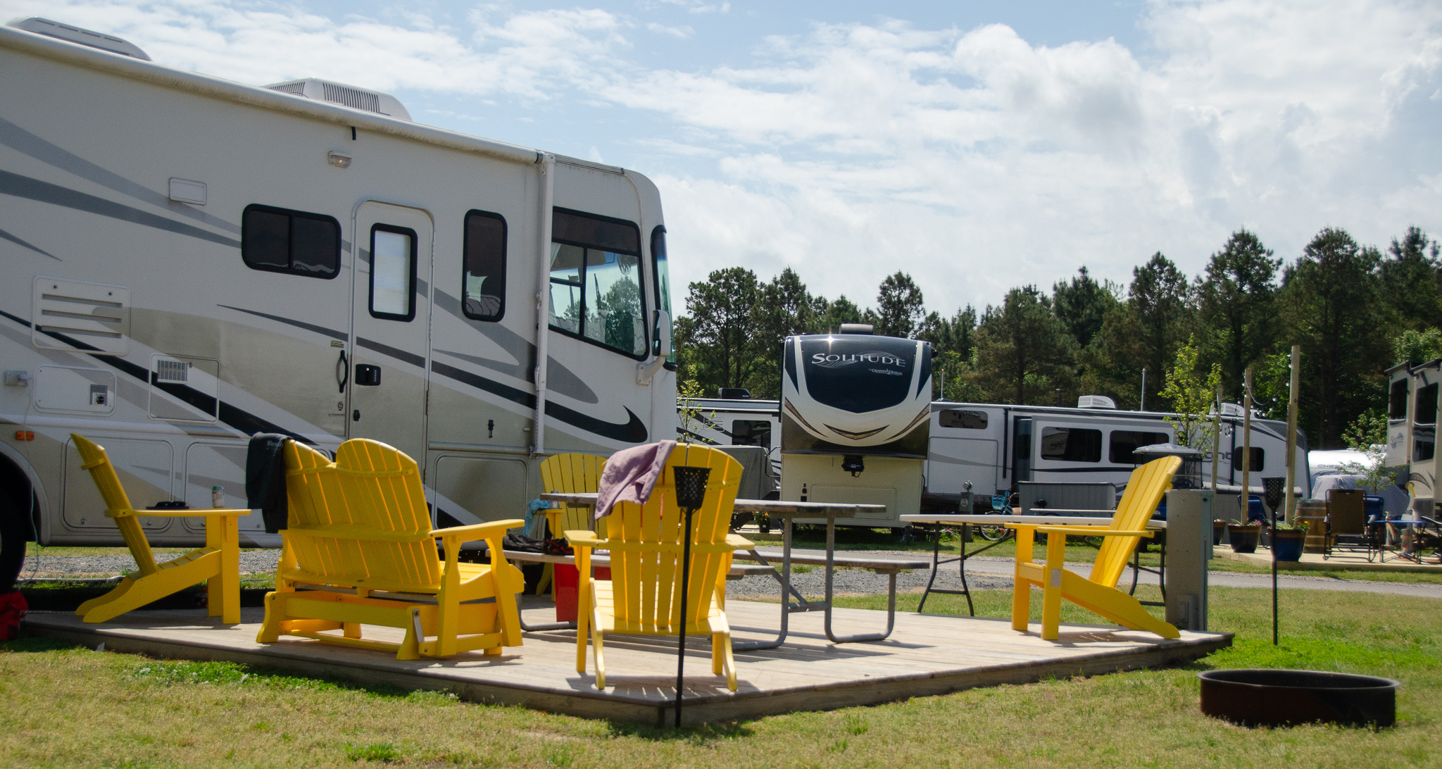 RV Camping Sites Cape Charles/Chesapeake Bay KOA Resort
