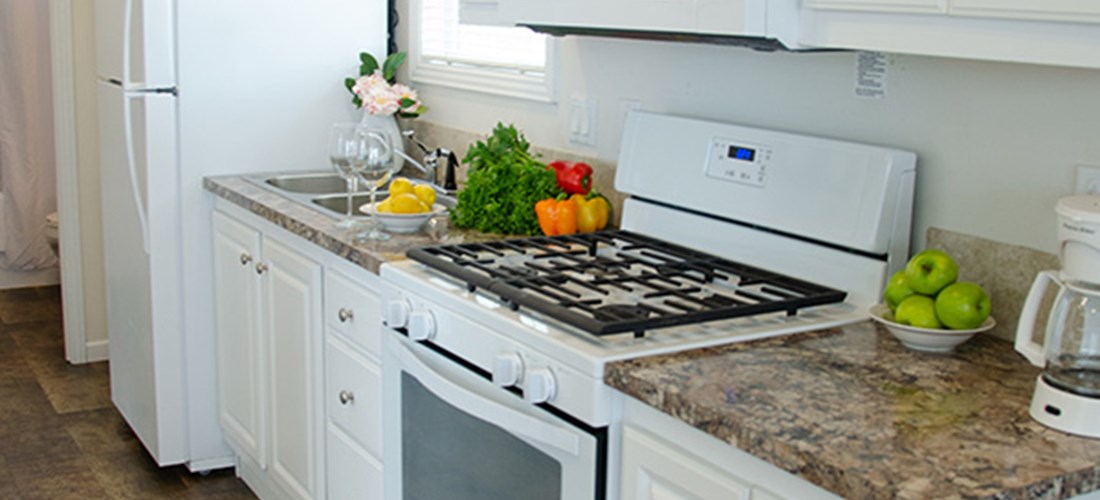 Deluxe Cabin Full Kitchen