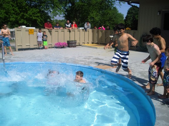 Polar Plunge/Pool Games/Frozen T-shirt contest