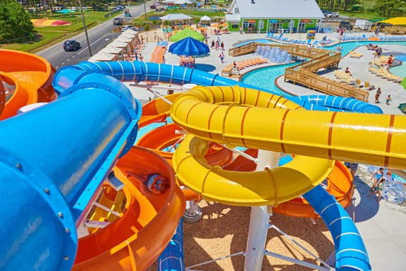 Get your adrenaline pumping at Maui Jack's Waterpark.