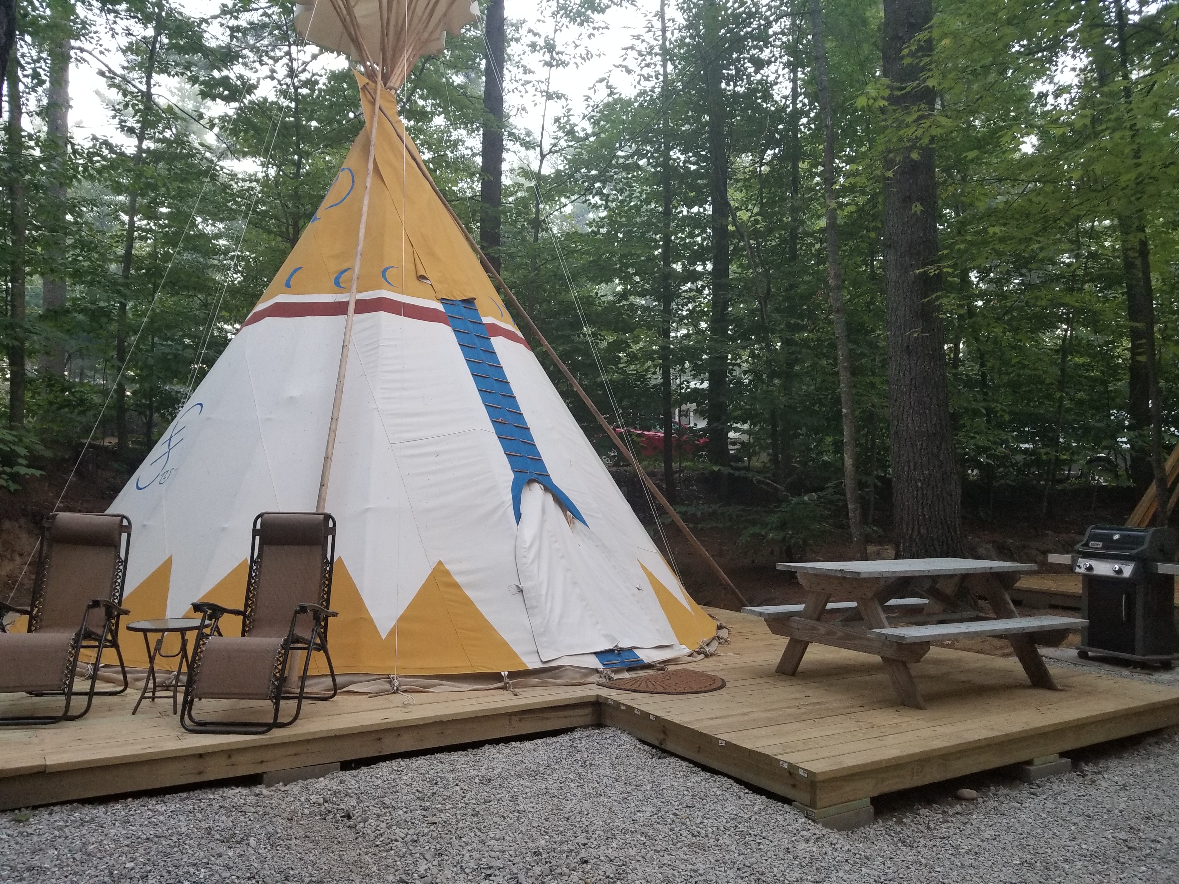 Tamworth, New Hampshire Lodging Chocorua KOA