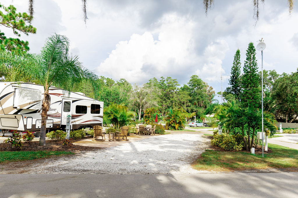 Palm Harbor, Florida RV Camping Sites Clearwater / Lake Tarpon KOA