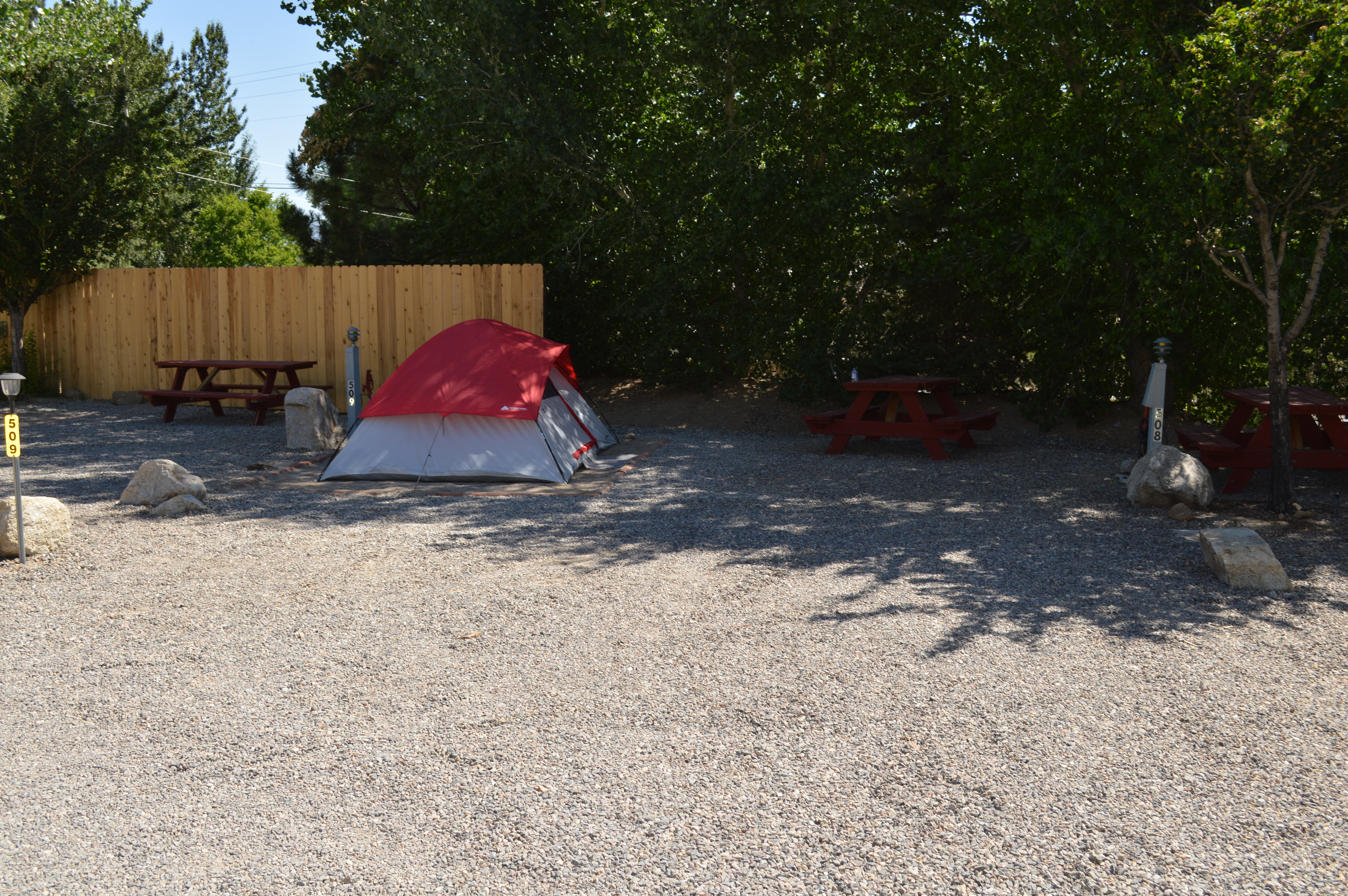 Tent Camping Sites in CA Coleville Walker KOA Holiday