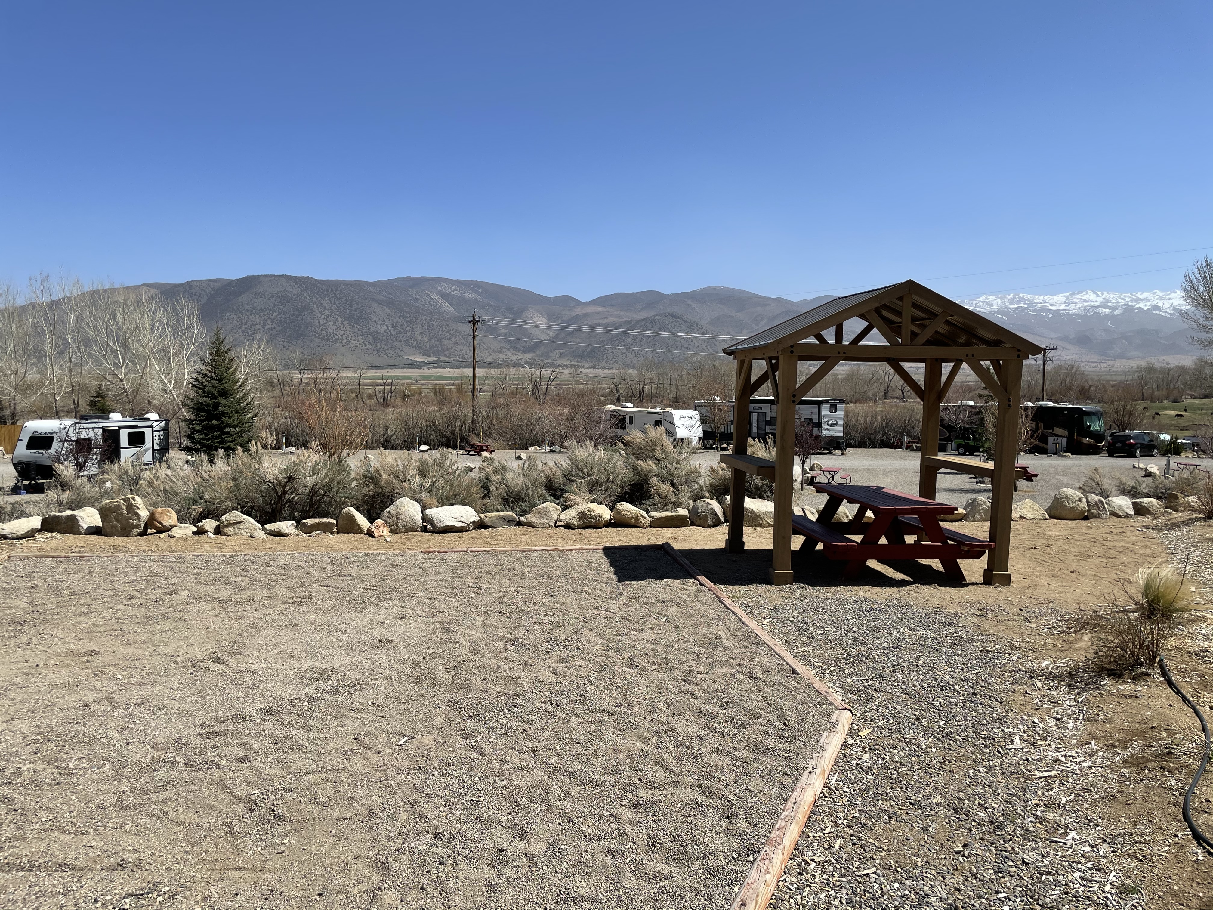 Tent Camping Sites in CA Coleville Walker KOA Holiday