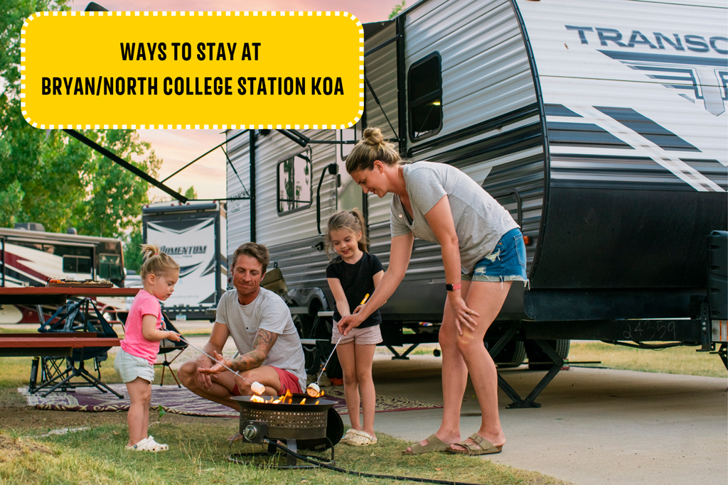 Ways to Stay at Bryan/North College Station KOA Holiday