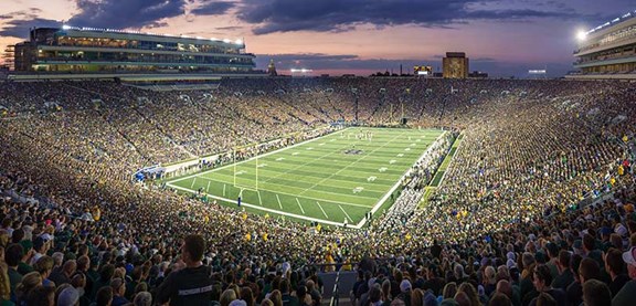Notre Dame Football - South Bend, Indiana