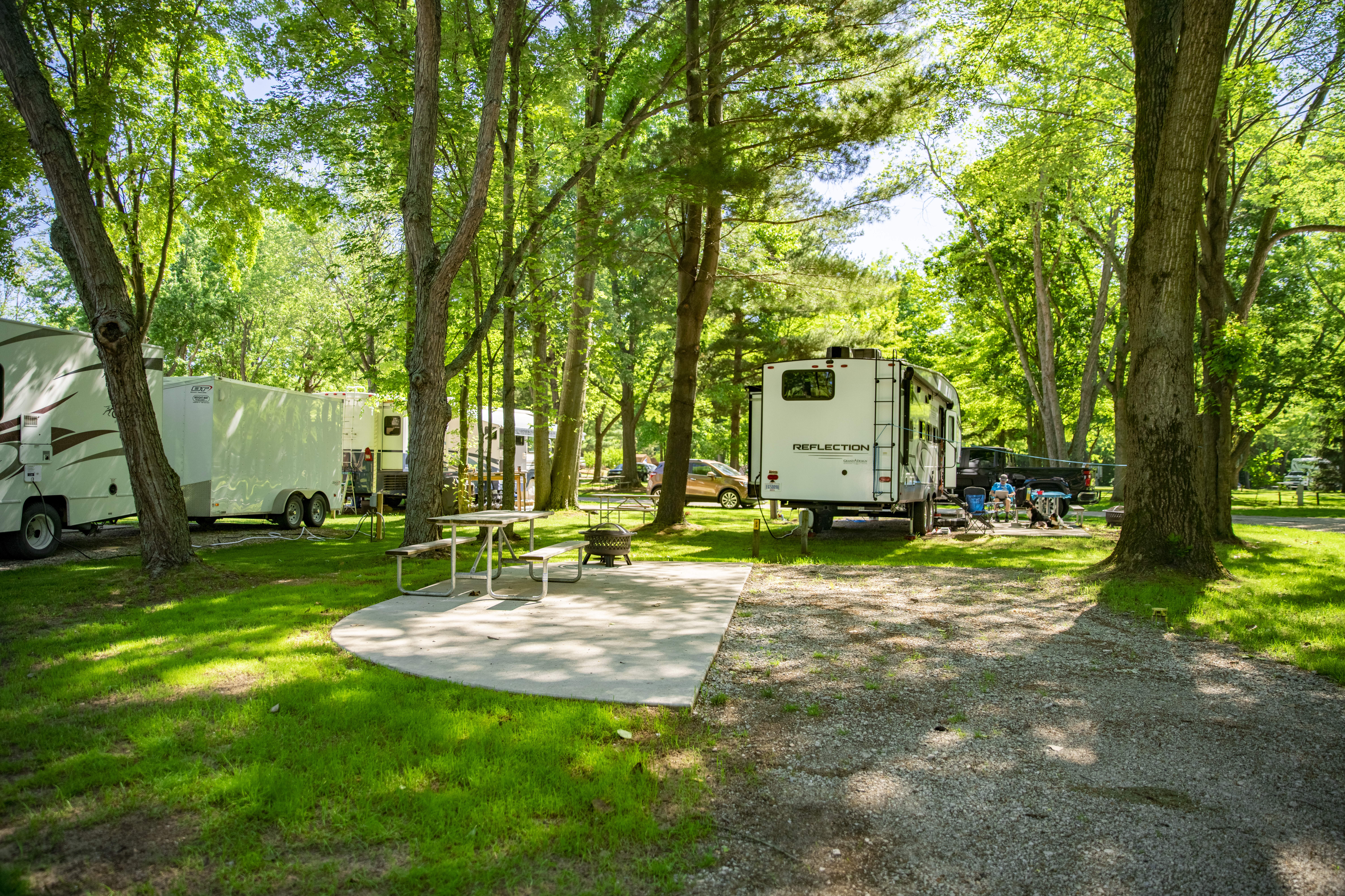 Benton Harbor, Michigan RV Camping Sites Coloma / St. Joseph KOA Holiday