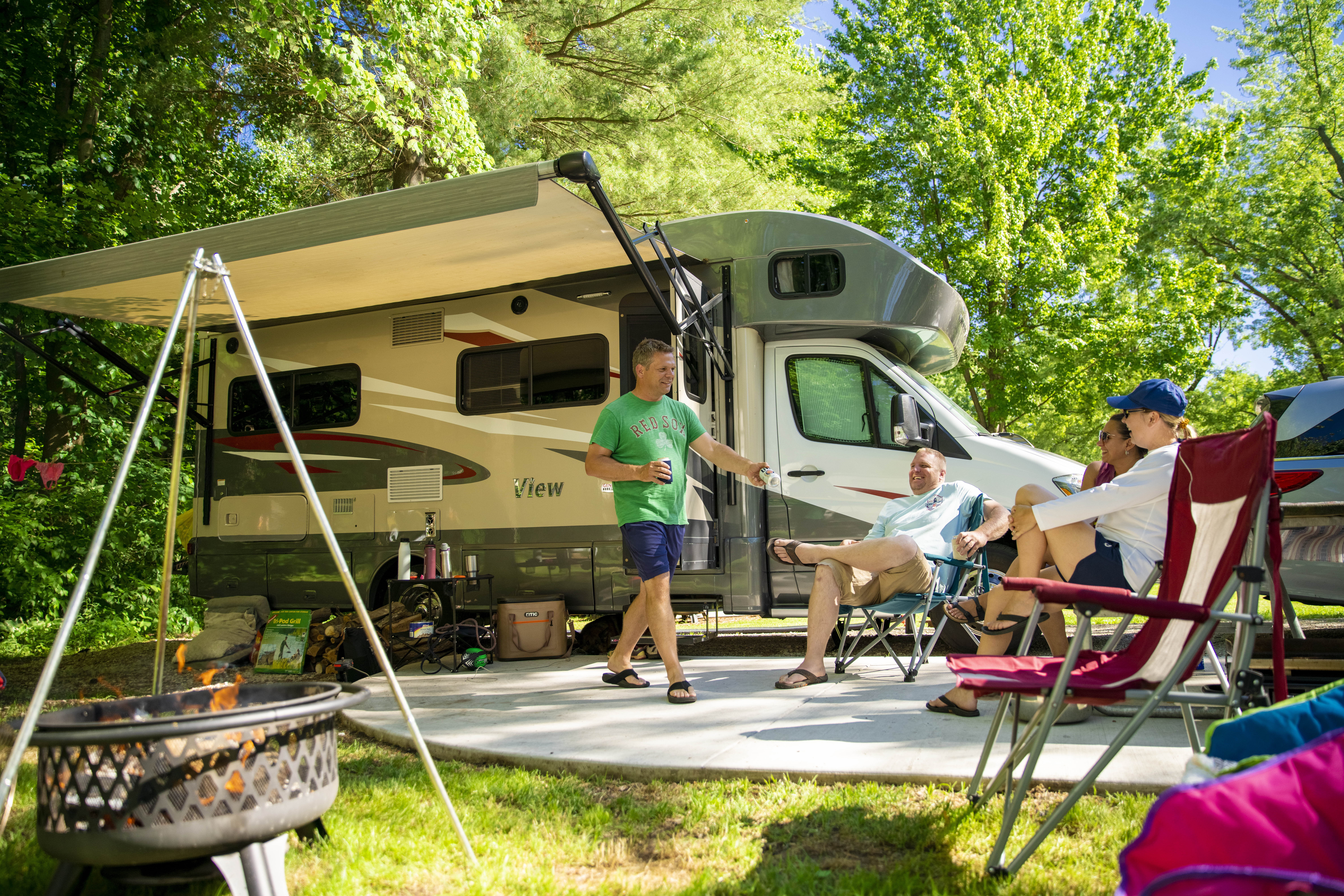 Benton Harbor, Michigan RV Camping Sites Coloma / St. Joseph KOA Holiday