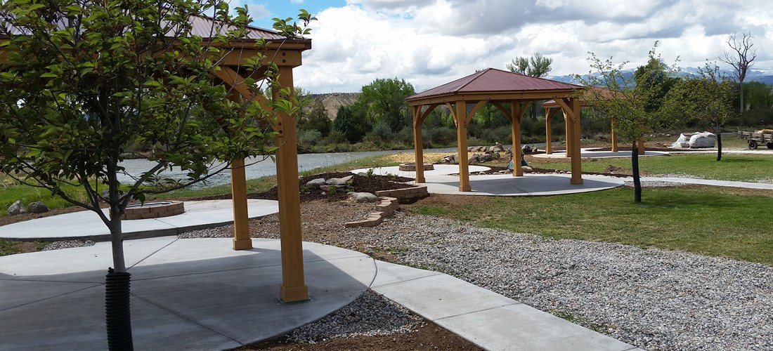 New Deluxe Patio Sites on the Colorado River