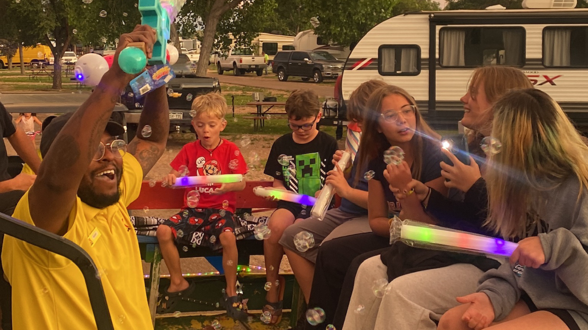 Neon Nights & Tie Dye Delights Photo