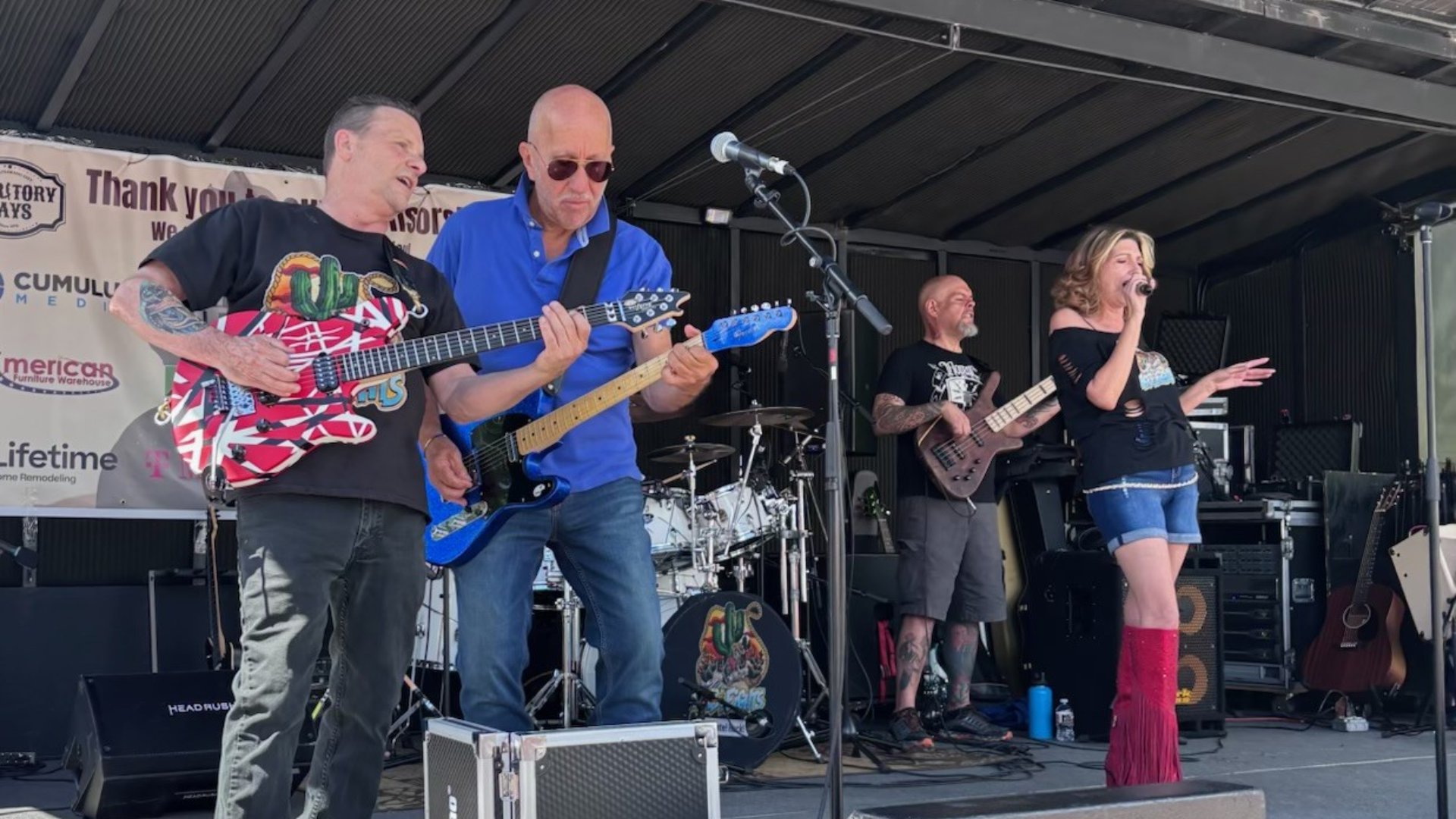 Live Music with Aces & Eights Rock Band Photo