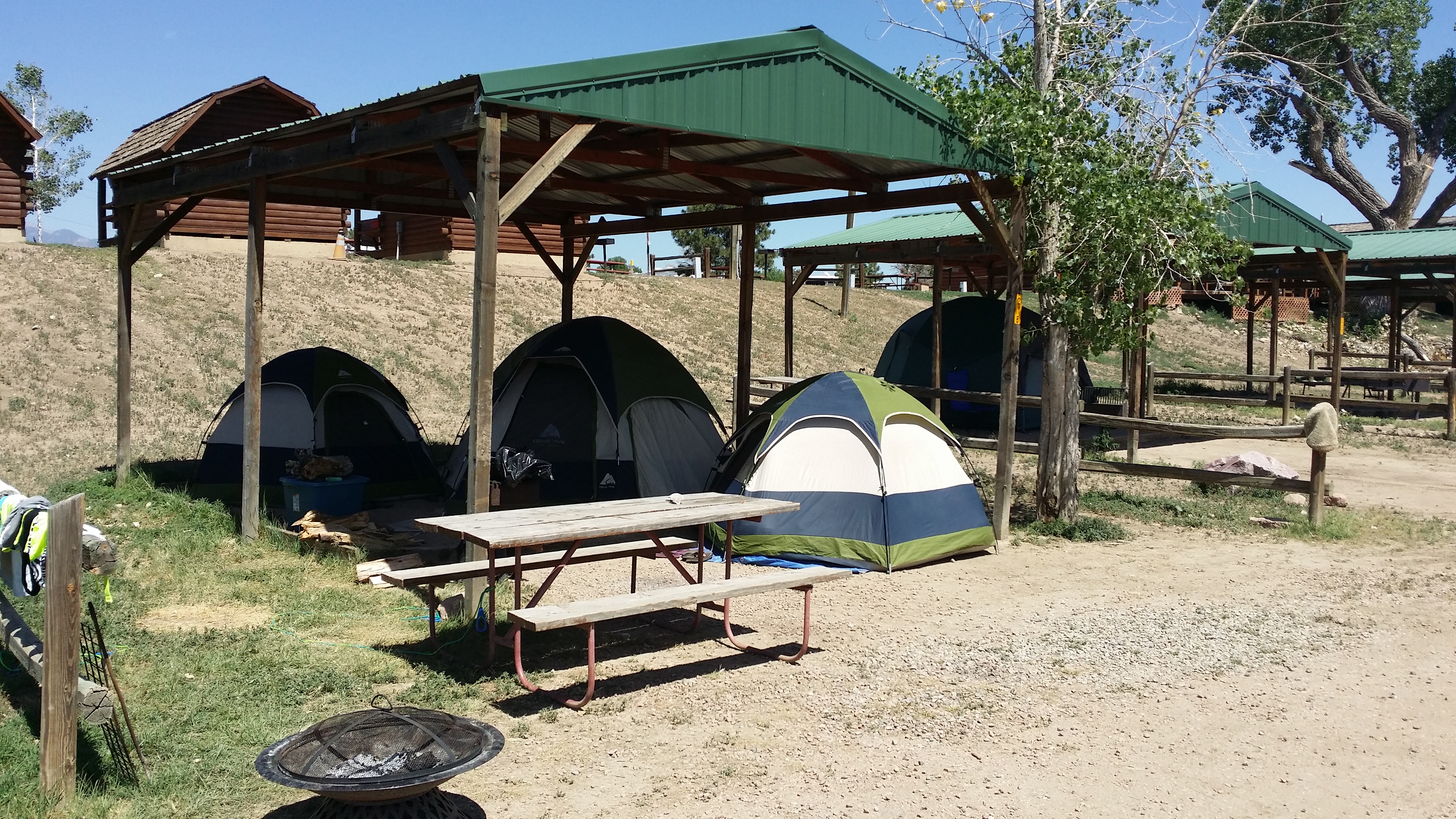 Fountain, Colorado Tent Camping Sites Colorado Springs KOA