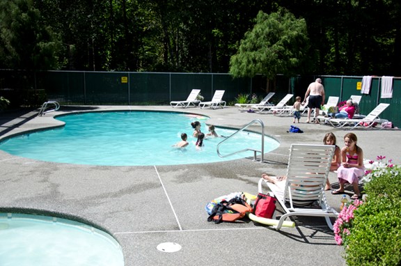 Outdoor Heated Swimming pool