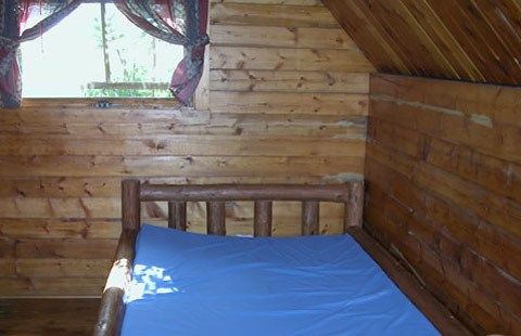 Inside Camping Cabins