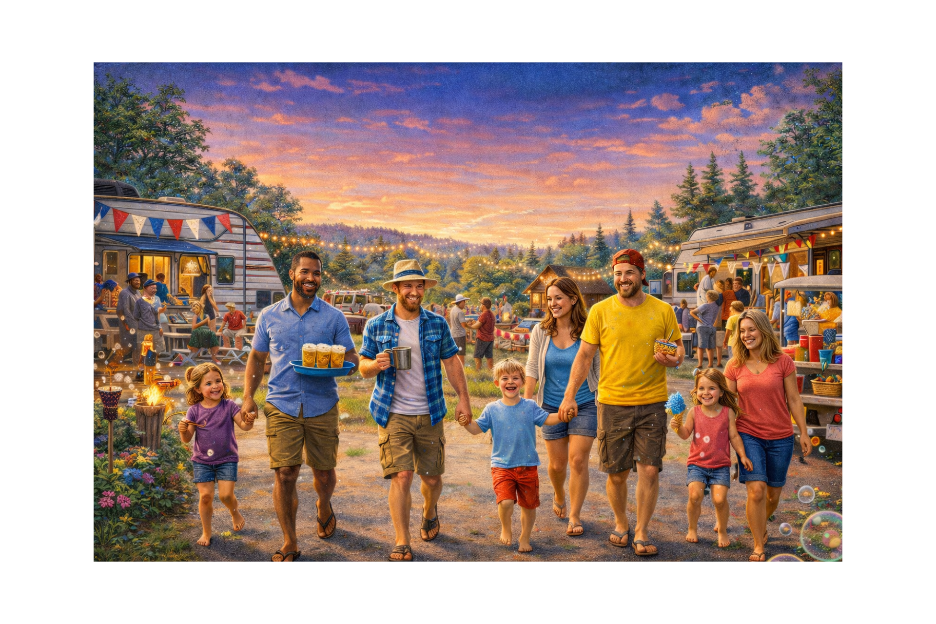 Father's Day Camper Crawl Photo