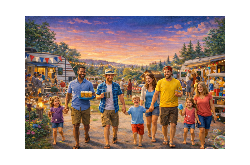 Father's Day Camper Crawl Photo