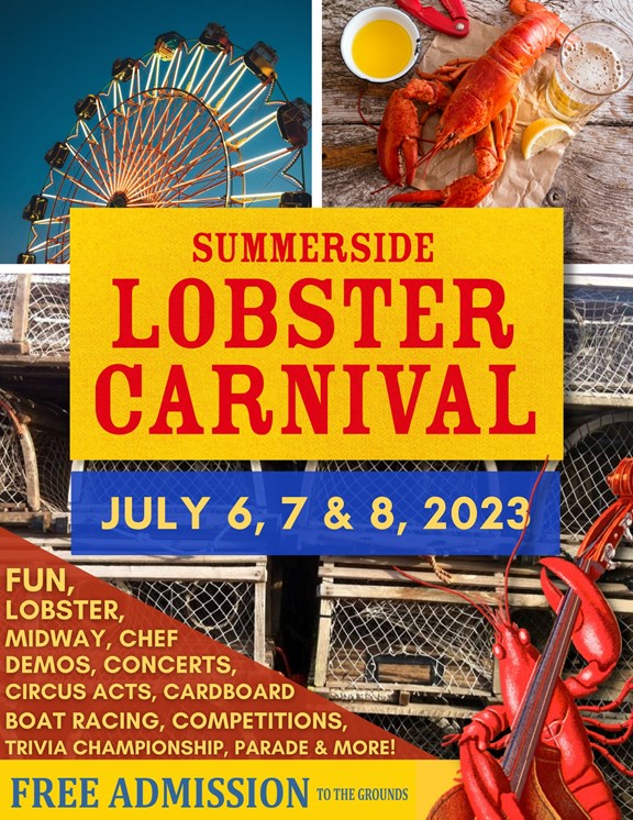 Summerside Lobster Festival- July 6-8/2023