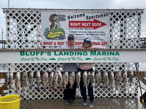 Guided Fishing Trip At Bluff's Landing Marina