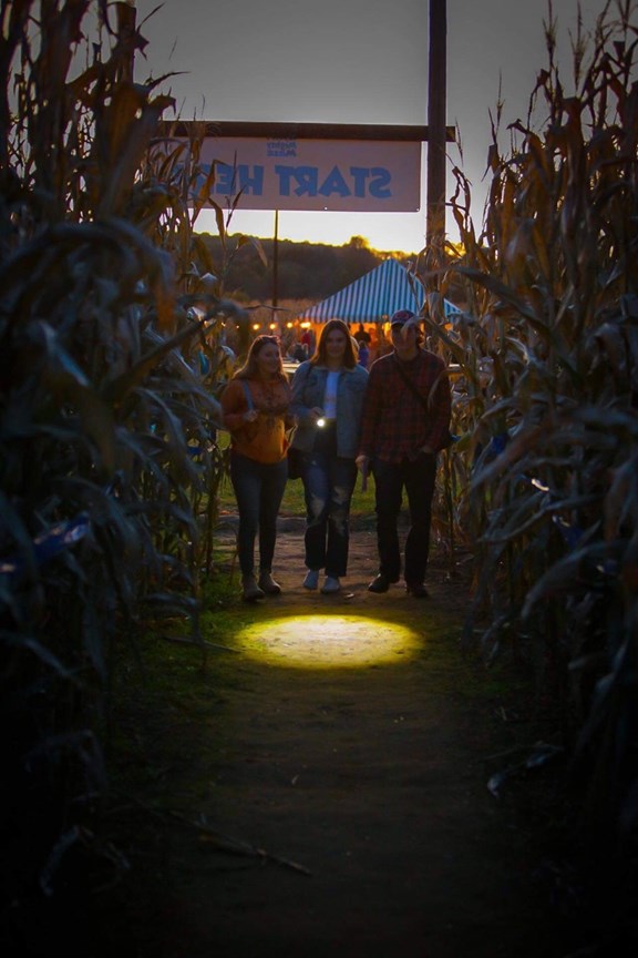 Flashlight Nights in the Corn Maze - Fall Season