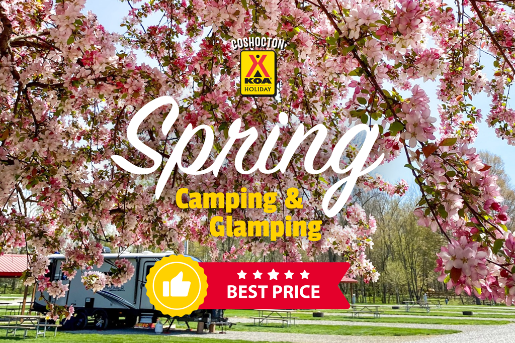 Spring Camping has the Best Pricing of the Whole Season