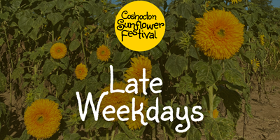 Late Weekdays - Coshocton Sunflower Festival