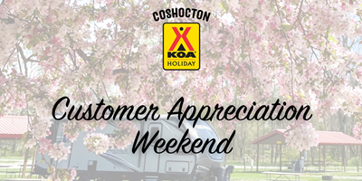 Coshocton KOA Holiday Customer Appreciation Weekend