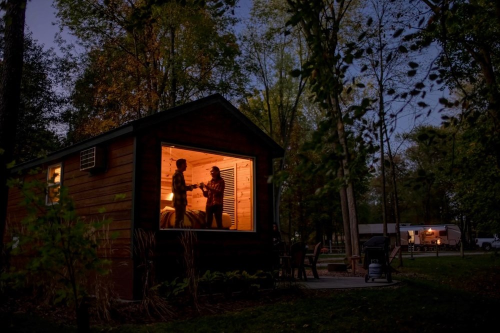 Woodland Deluxe Cabins with KOA Patio®