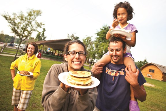 Sunday Morning Pancake Breakfast