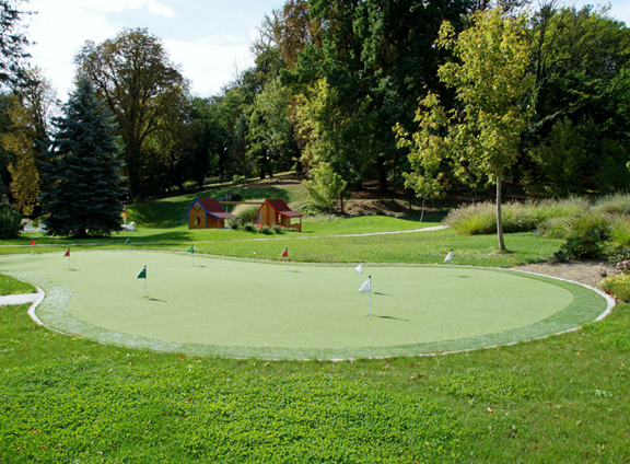 Golfing