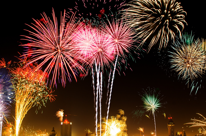 Fireworks for St. Watervliet Photo