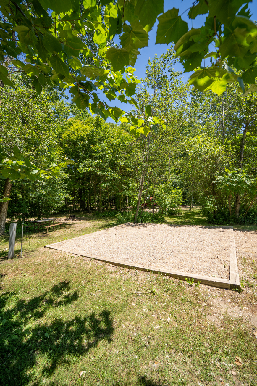 Tent site