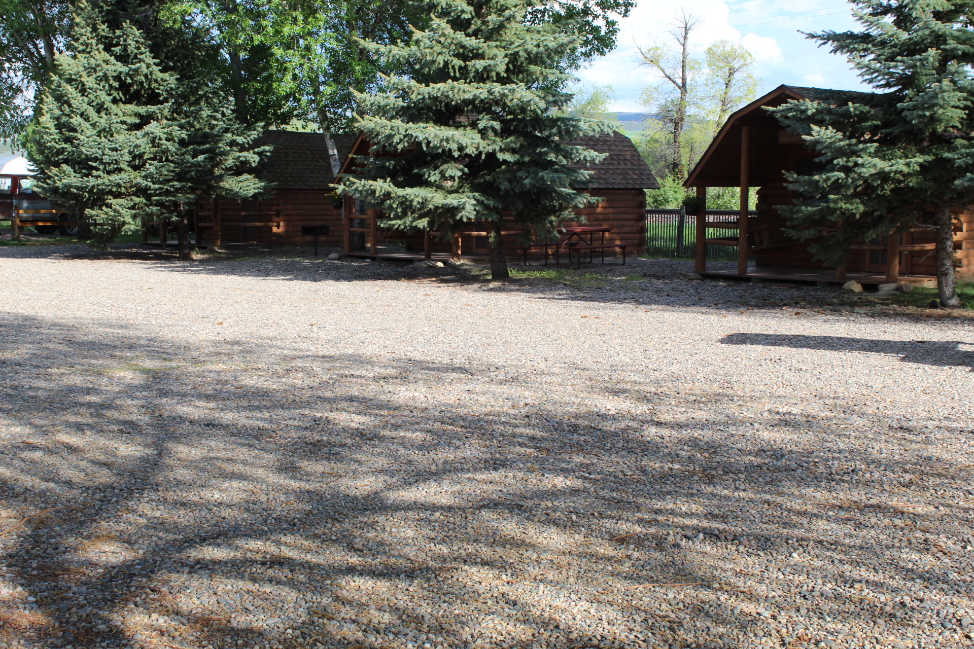 One room camping cabins