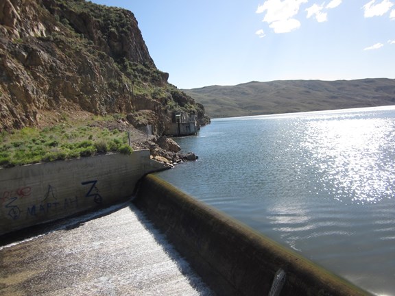 Fishing near Arco