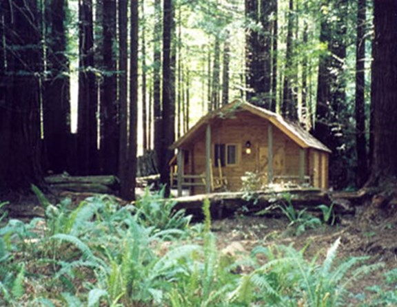 Cabin #10 - one of our most popular 2-room cabins.