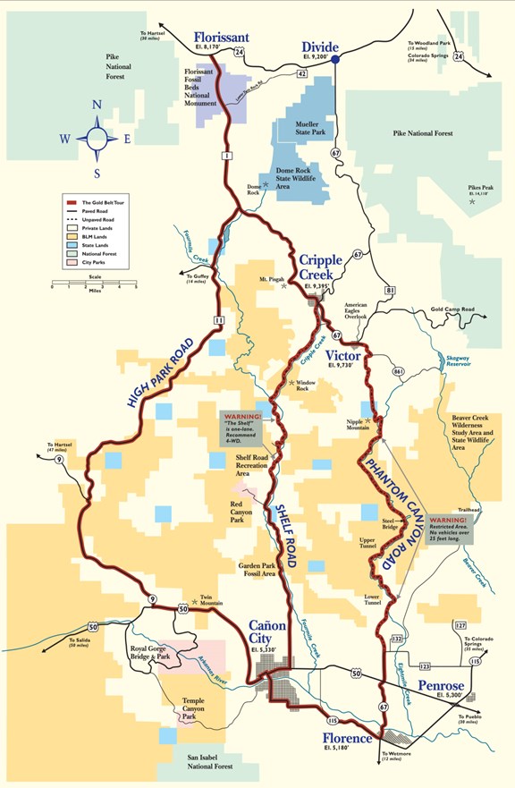 Teller County Area Attractions