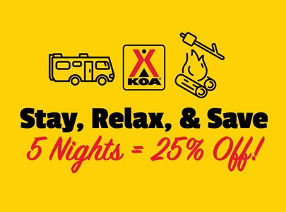 Stay 5 Nights & Save 25%