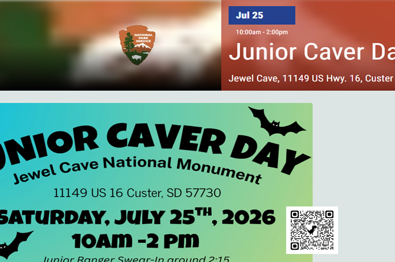Junior Caver Day Photo