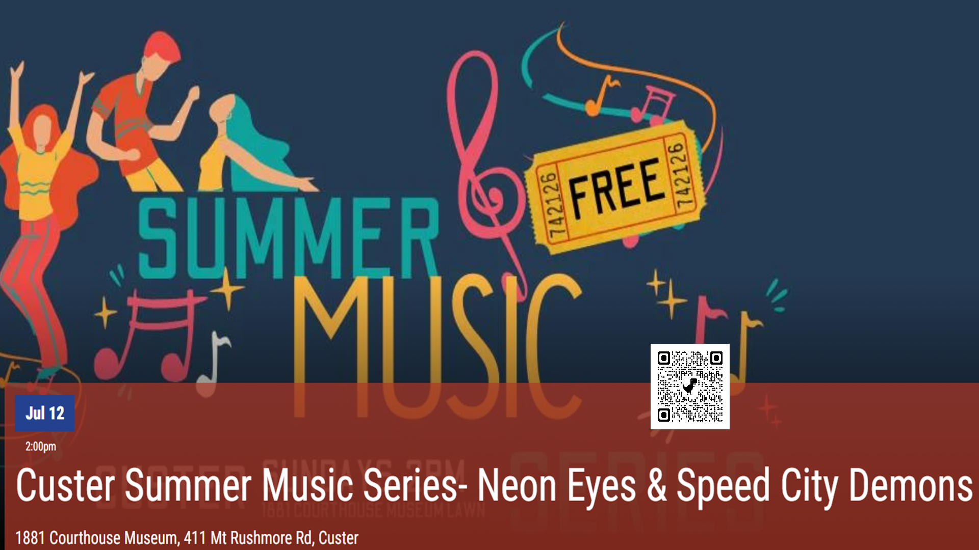 Custer Summer Music Series Photo