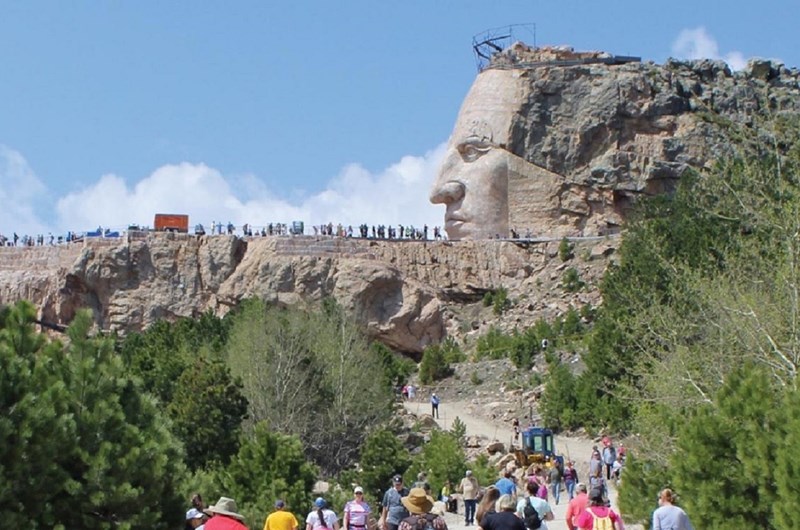 Spring Volksmarch at Crazy Horse Memorial Photo
