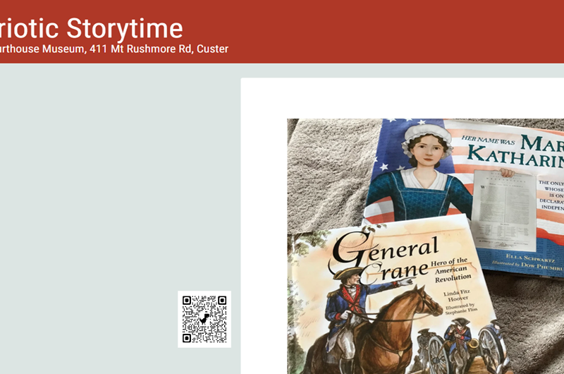 Patriotic Storytime Photo