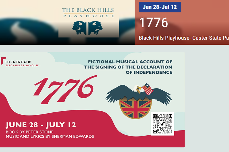 Black Hills Playhouse 1776 Photo