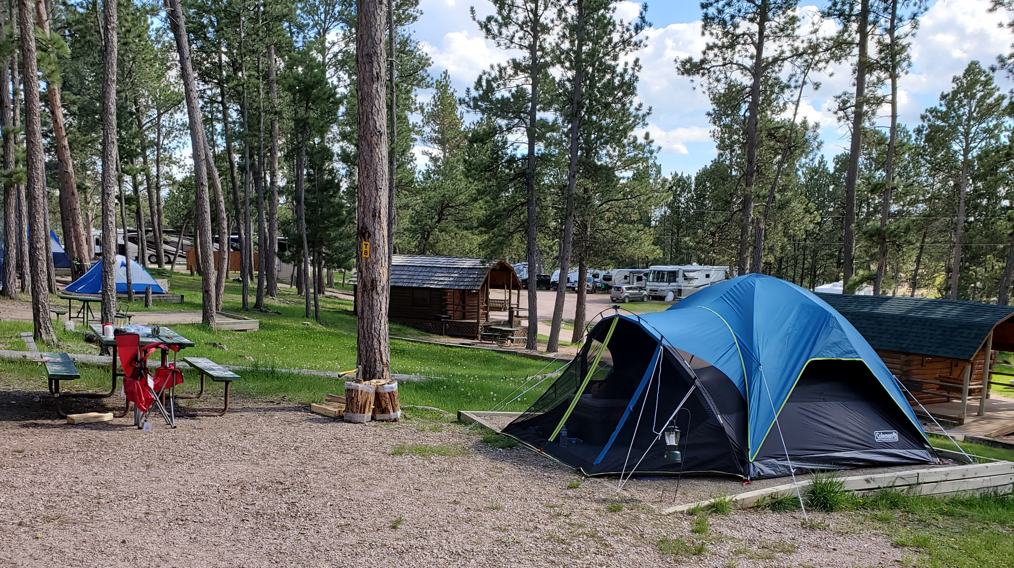 Custer, South Dakota Tent Camping Sites Custer / Mount Rushmore