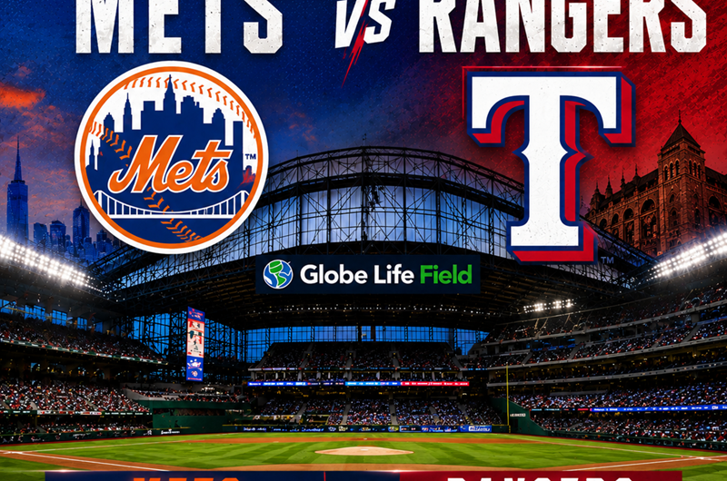 Mets at Rangers Showdown Photo