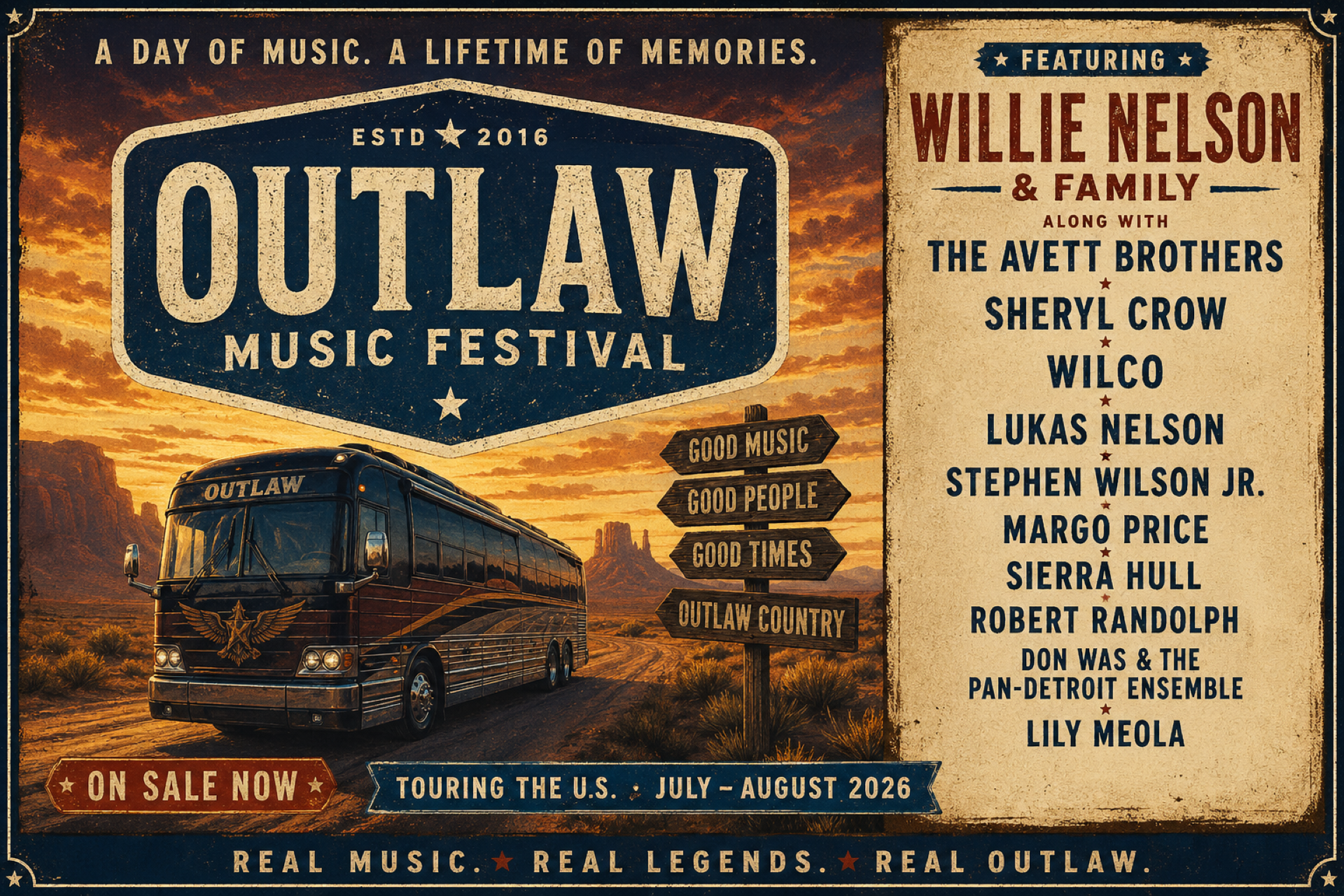 Outlaw Music Festival Photo