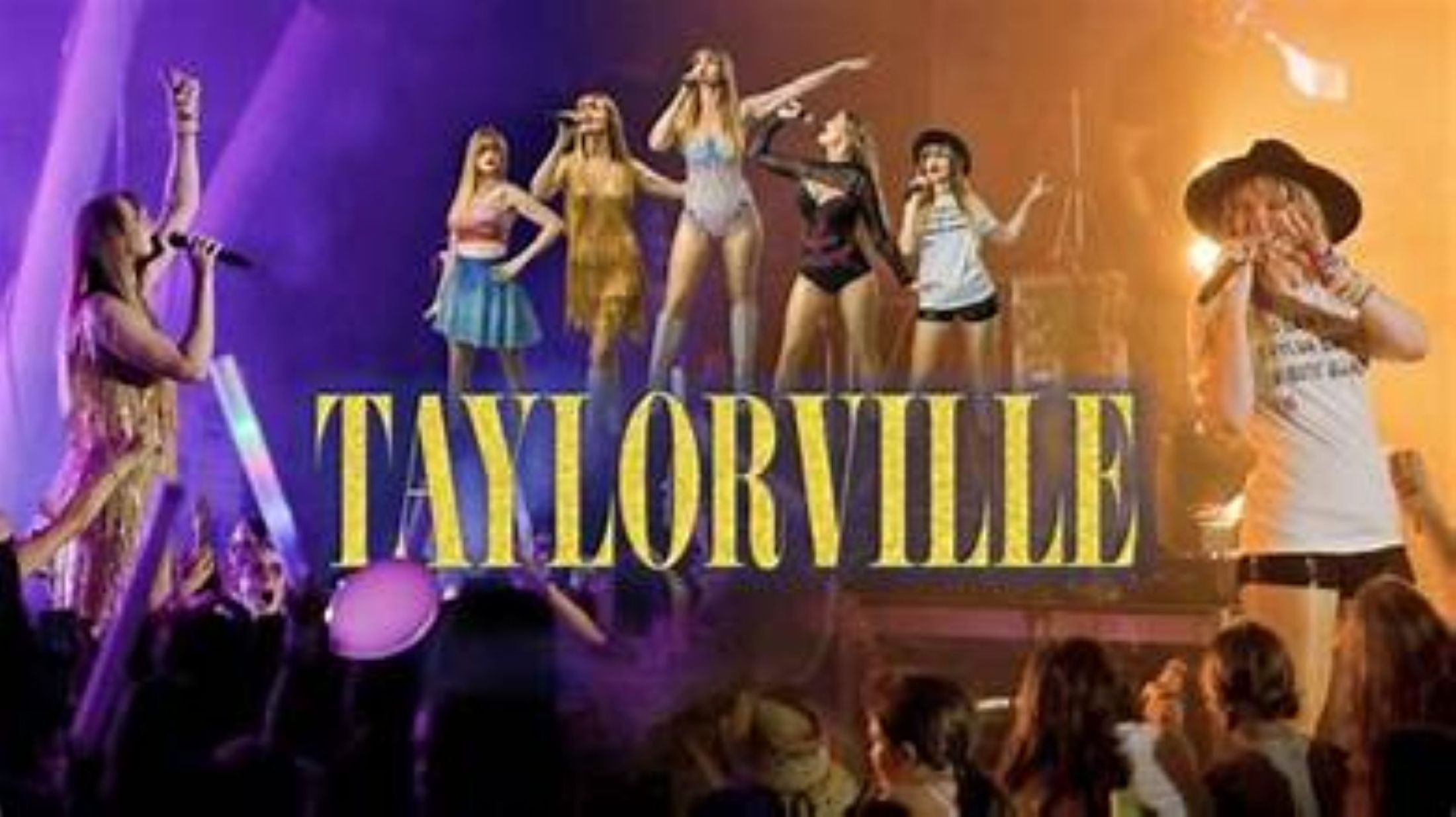Taylorville: A Swift-Inspired Tribute Night Photo